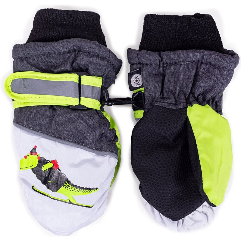 Yoclub Kids's Children's Winter Ski Gloves REN-0220C-A110