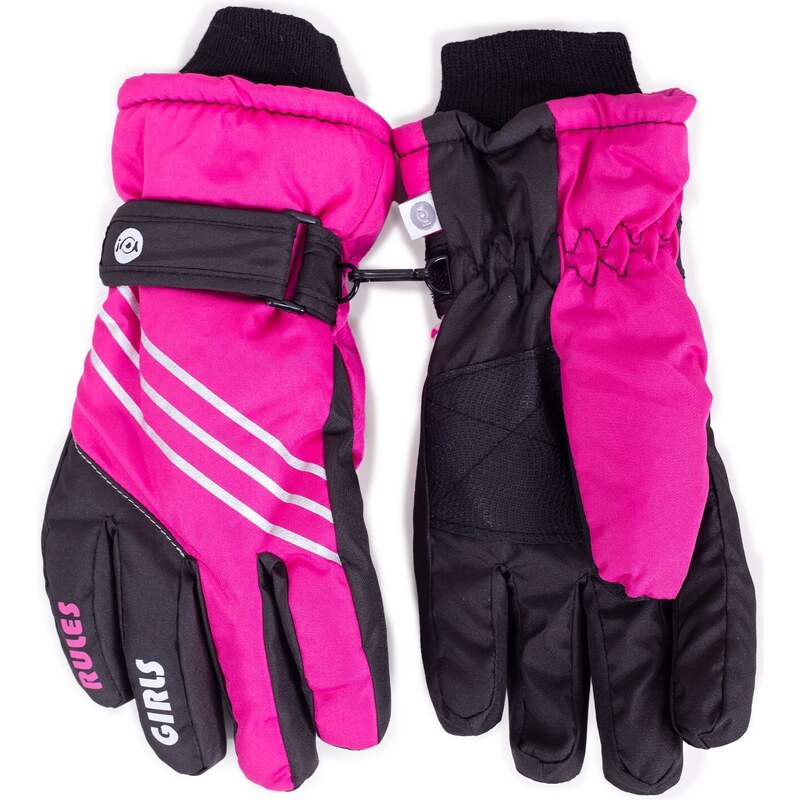Yoclub Kids's Children's Winter Ski Gloves REN-0244G-A150