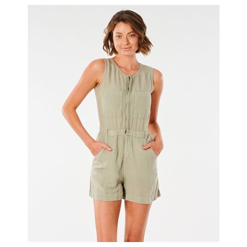 Overal Rip Curl PANOMA ROMPER Stone