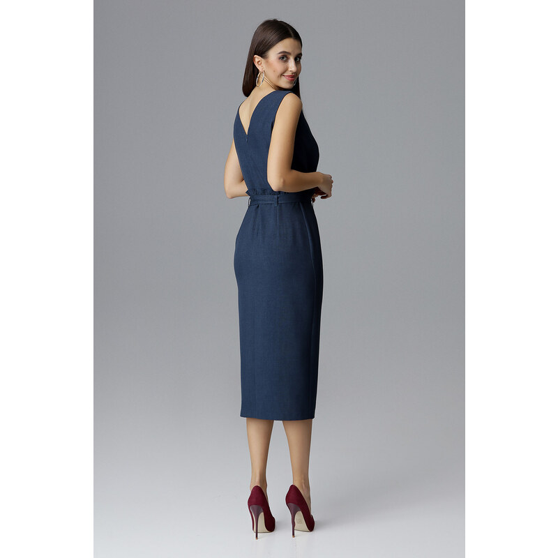 Figl Woman's Dress M633 Navy