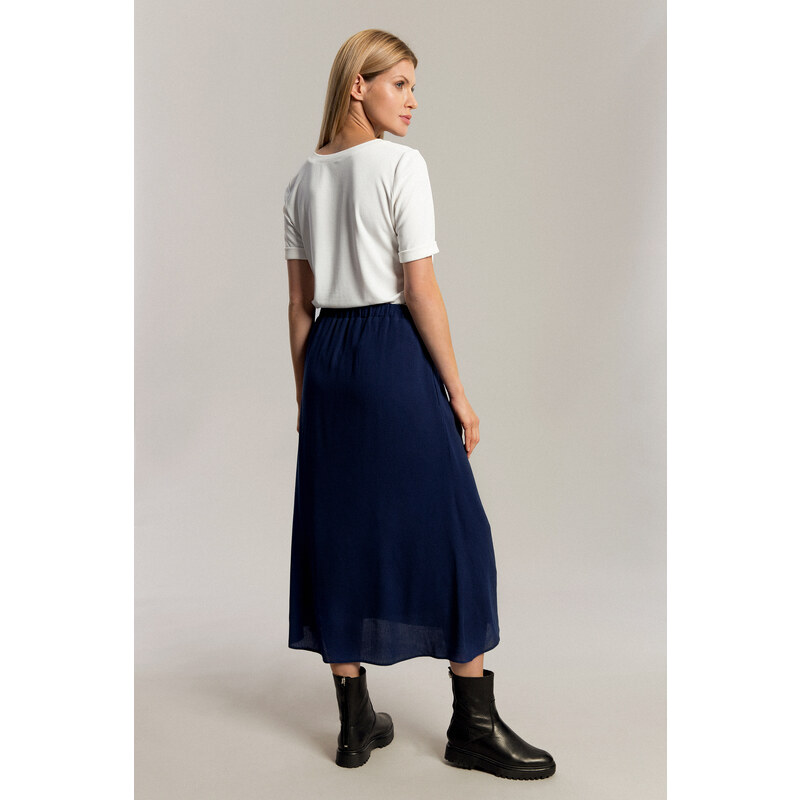 Benedict Harper Woman's Skirt Lauren Navy Blue
