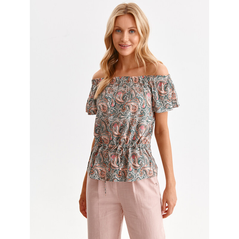 Top Secret LADY'S BLOUSE SHORT SLEEVE