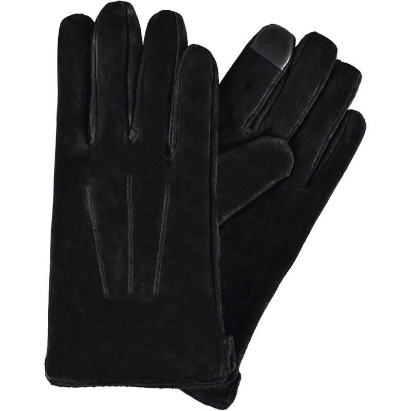 Semiline Man's Men Leather Antibacterial Gloves P8218