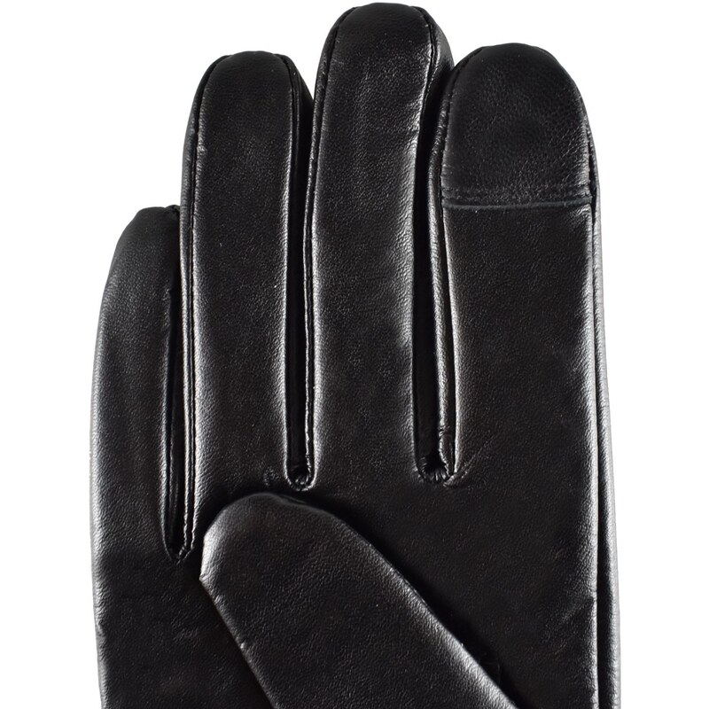 Semiline Woman's Women Leather Antibacterial Gloves P8211