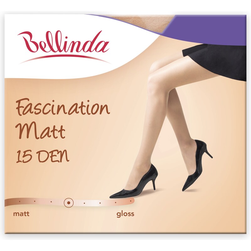 Bellinda FASCINATION MATT 15 DAY - Women's tights in matt finish - black