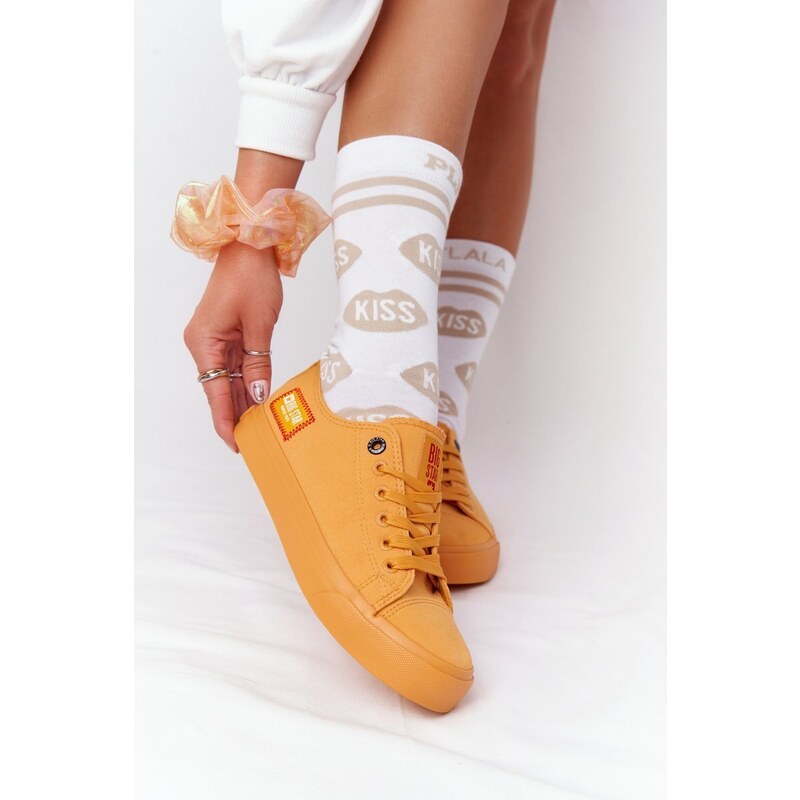 BIG STAR SHOES Women's Sneakers BIG STAR HH274134 Yellow