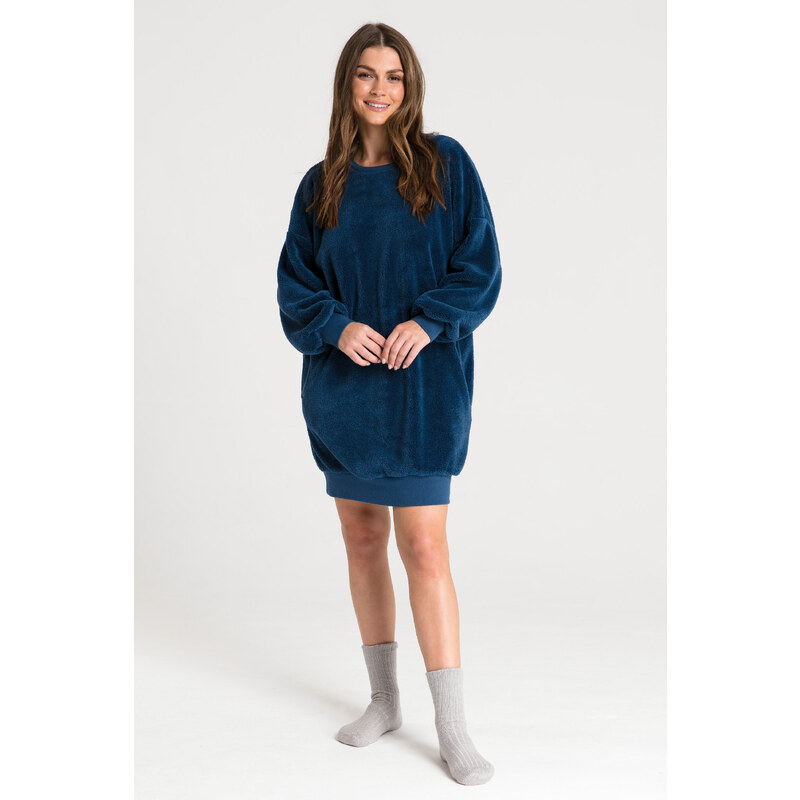 LaLupa Woman's Tunic LA082 Navy Blue