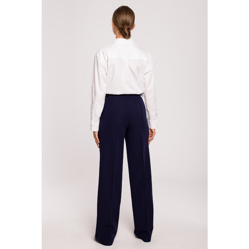 Stylove Woman's Trousers S283 Navy Blue