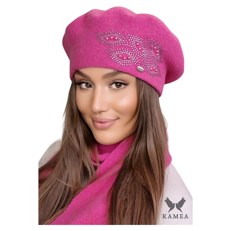 Kamea Beret K.22.047.20 malina