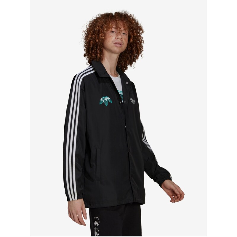 Černá pánská lehká bunda adidas Originals - Pánské