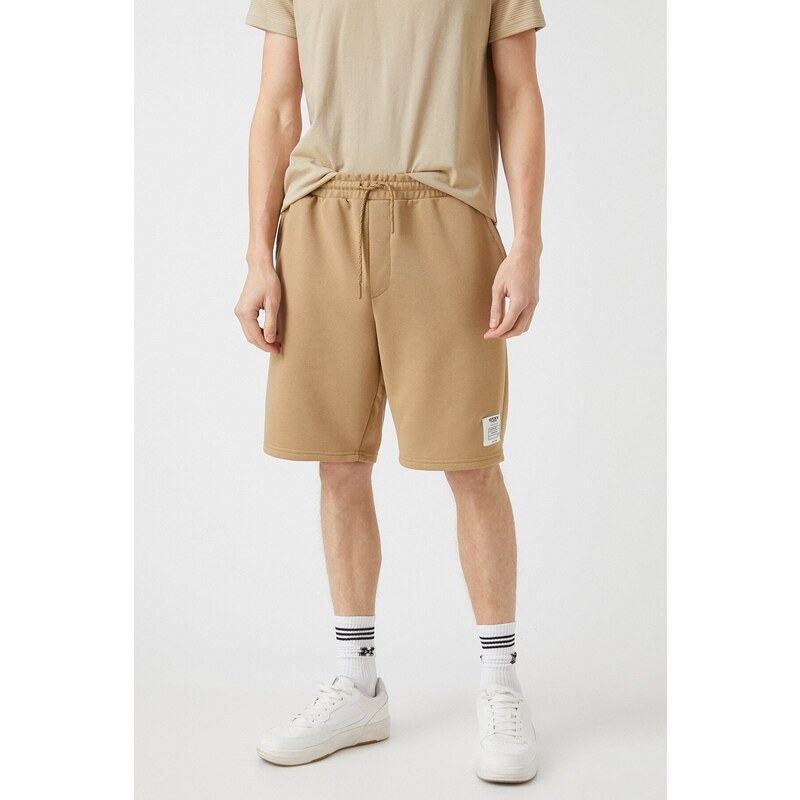 Koton Laced Waist Shorts Label Detail