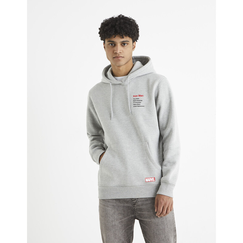 Celio MMikina Iron Man s kapucí - Pánské