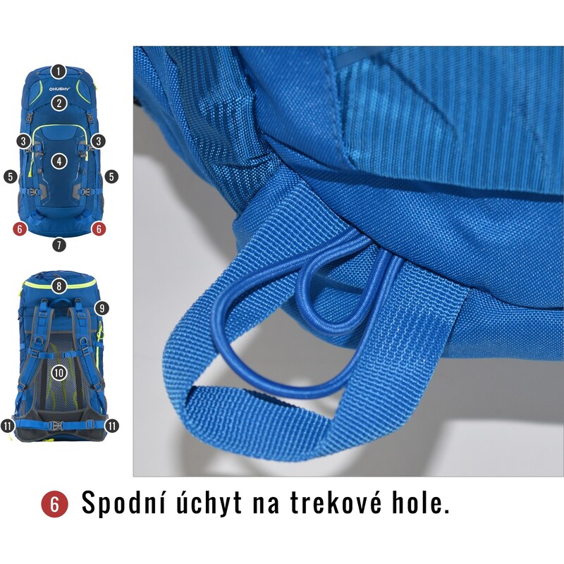 Turistický batoh HUSKY SLOPER