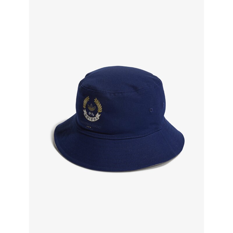 Bílo-modrý oboustranný klobouk adidas Originals Bucket - Pánské
