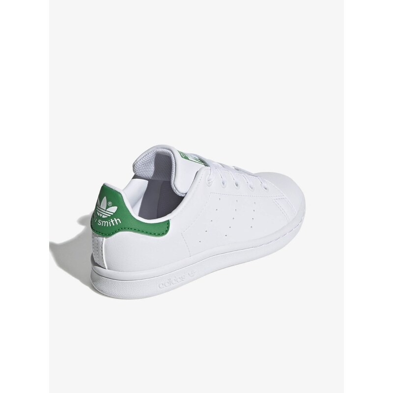 Bílé dětské tenisky adidas Originals Stan Smith C - Kluci