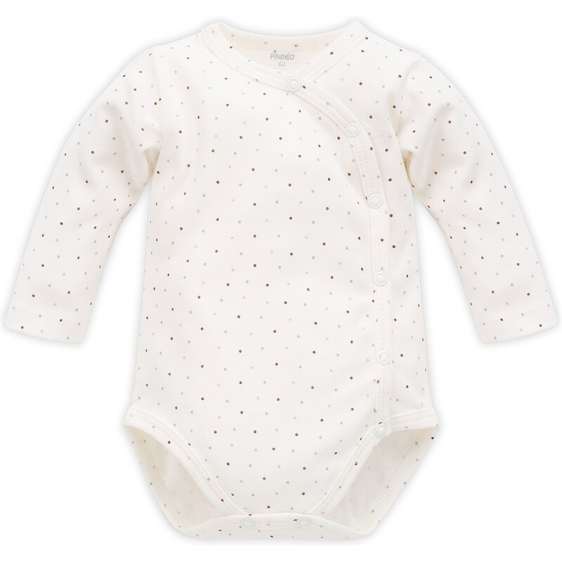 Pinokio Kids's Magic Vibes Bodysuit Buttoned Longsleeve