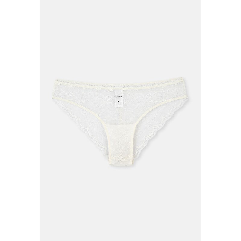 Dagi Ecru Brazillian Panties