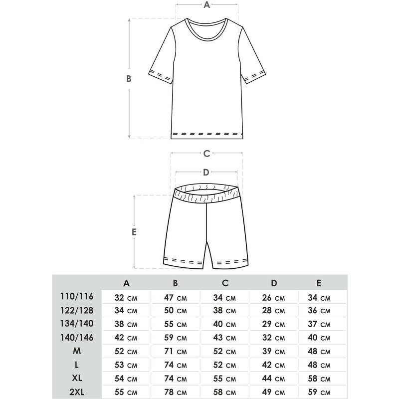 Yoclub Kids's Boys' Short Cotton Pyjamas PIA-0032C-A110