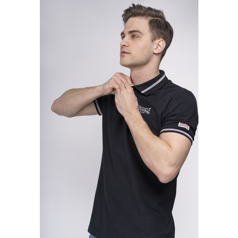 Pánské polo Lonsdale 113923-Black