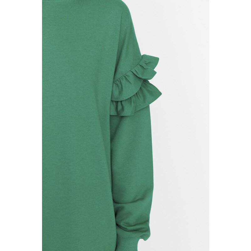 Trendyol Tunic - Green - Regular fit