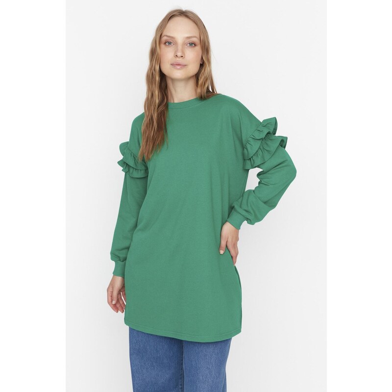 Trendyol Tunic - Green - Regular fit