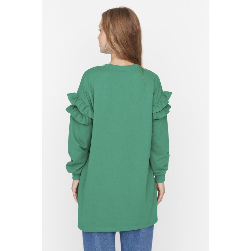 Trendyol Tunic - Green - Regular fit