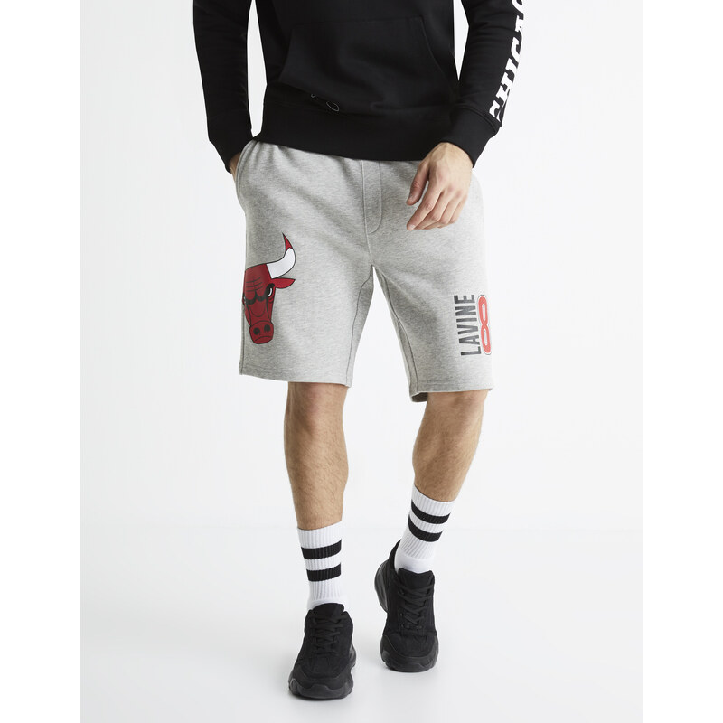 Celio Teplákové kraťasy NBA Chicago Bulls - Pánské