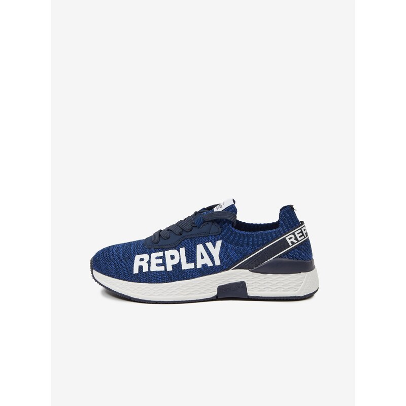 Tmavě modré dětské tenisky Replay - Holky