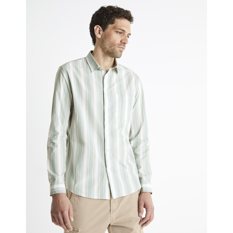 Celio Bavlněná košile Bastripes - Pánské