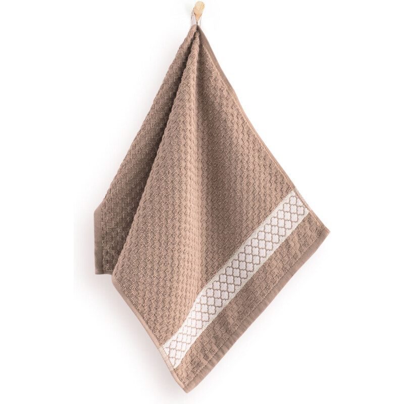 Zwoltex Unisex's Kitchen Towel Maroko Brown/Pattern