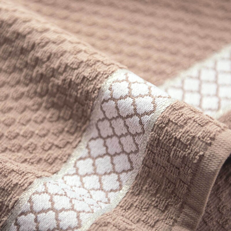 Zwoltex Unisex's Kitchen Towel Maroko Brown/Pattern