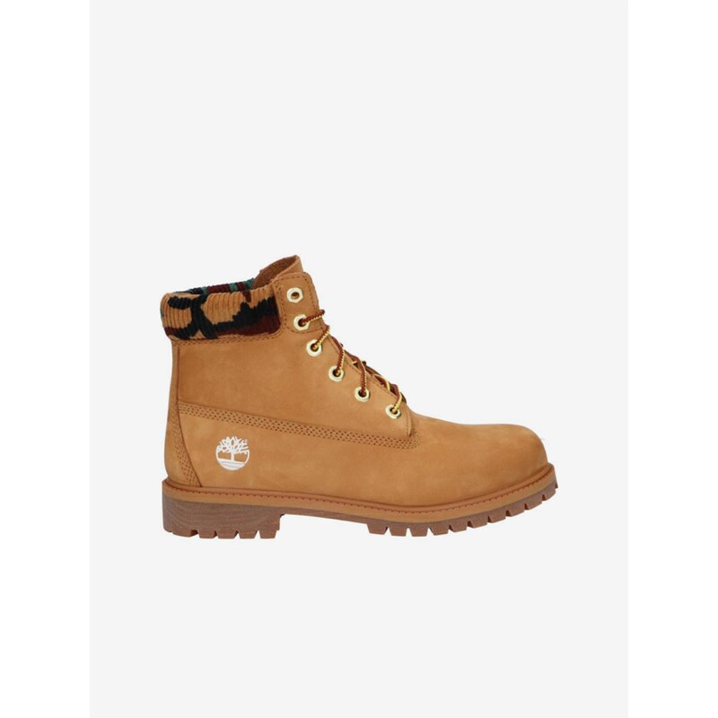 Hnědé klučičí kotníkové boty Timberland 6 In Prem WP - Kluci