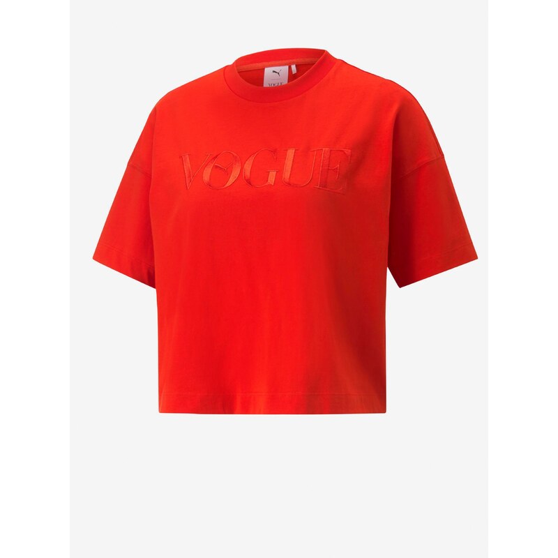 Červené dámské tričko Puma Vogue - Dámské
