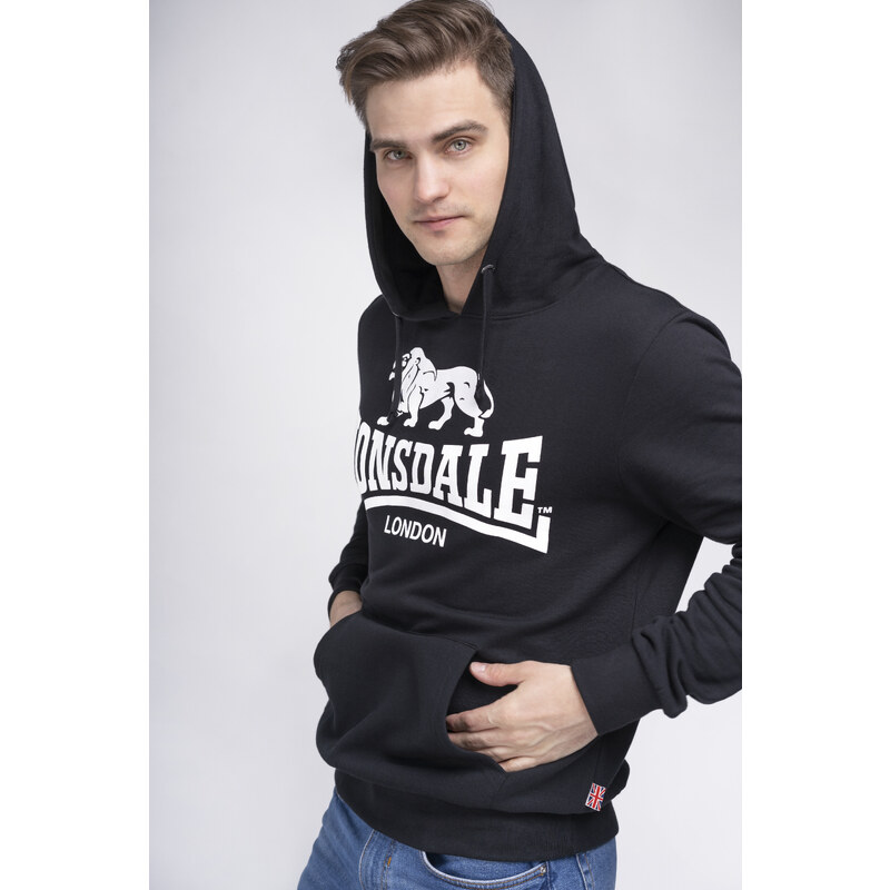 Lonsdale Men's hooded sweatshirt slim fit