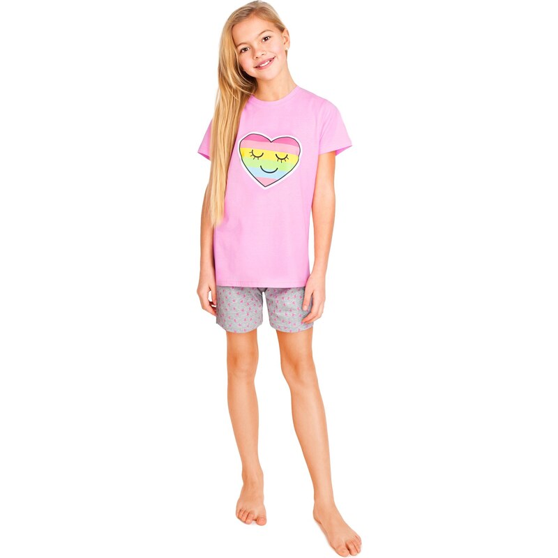 Yoclub Kids's Girls' Cotton Pyjamas PIA-0021G-A110