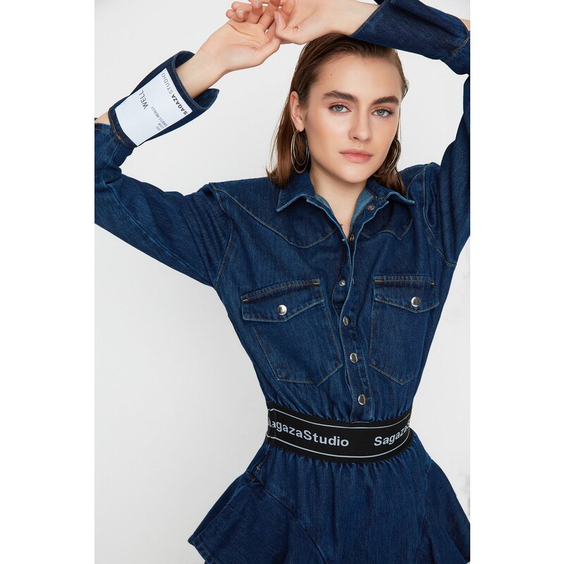 Dámské šaty Trendyol Denim