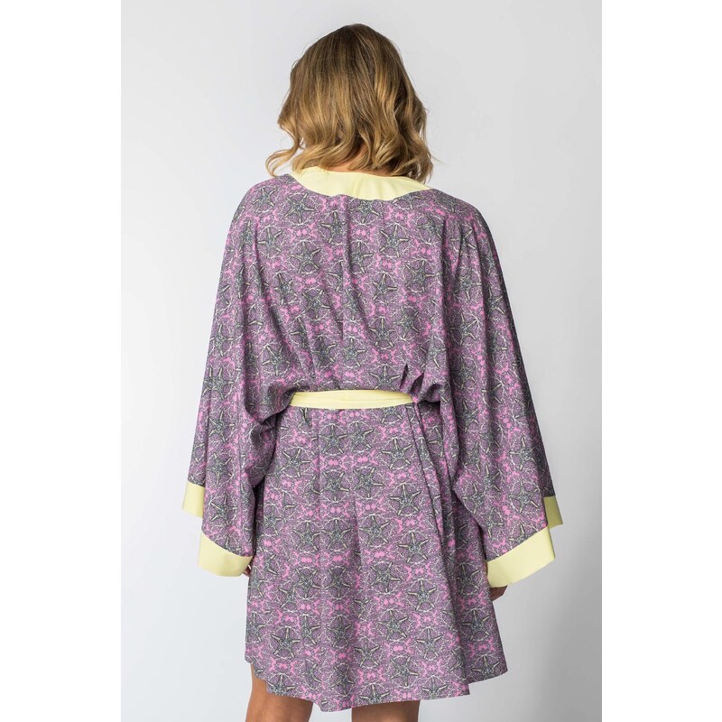 LaLupa Woman's Cover Up Kimono LA107