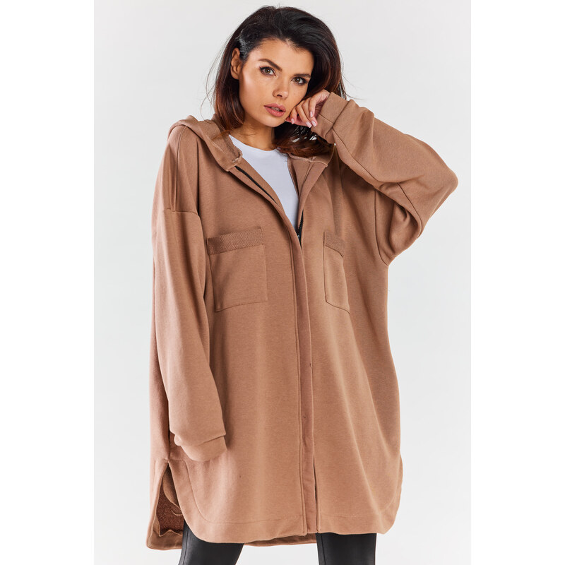 Infinite You Womans Hoodie M281 Beige
