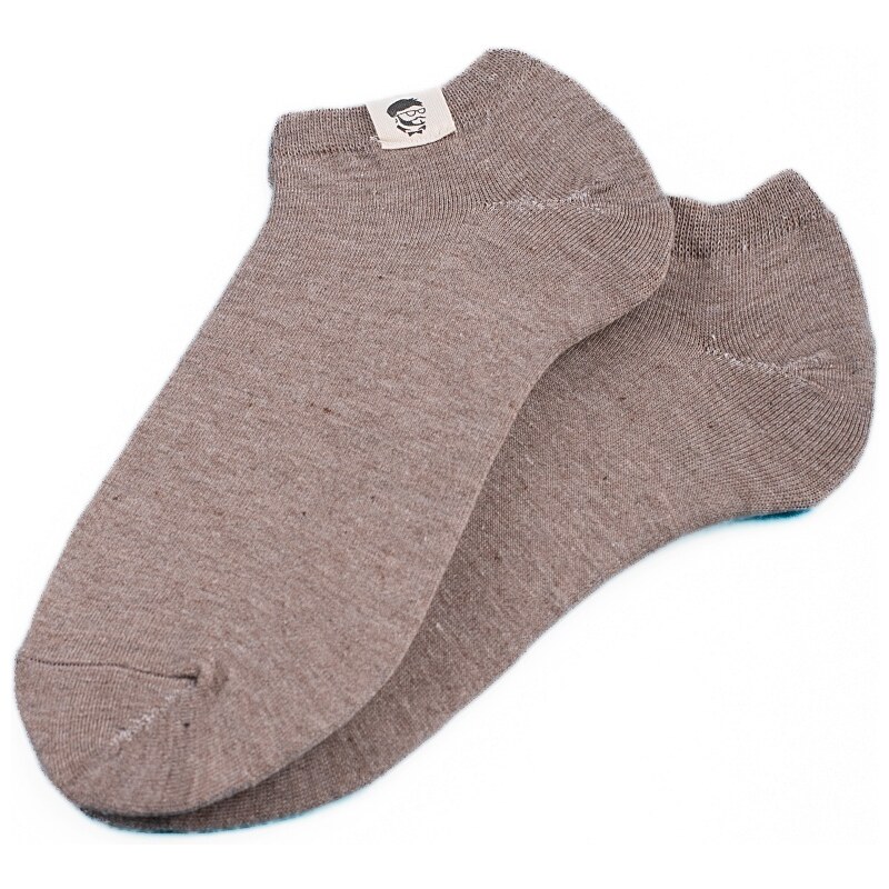 Elastic socks for men Shelvt beige