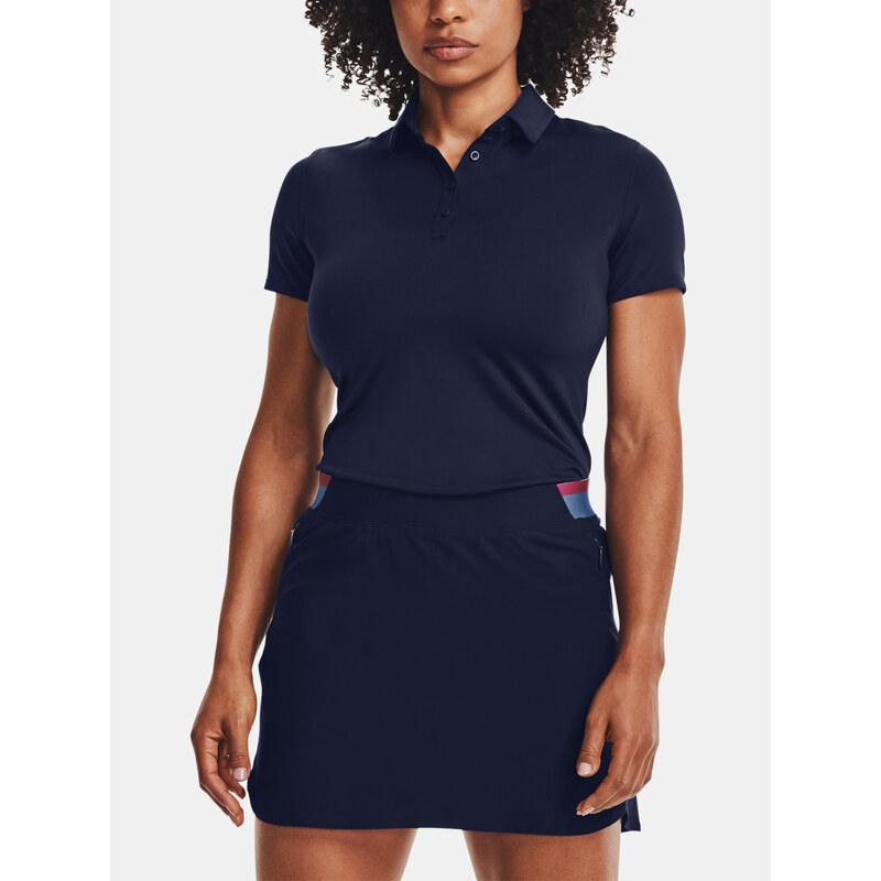 Under Armour Tričko UA Zinger Short Sleeve Polo-NVY - Dámské