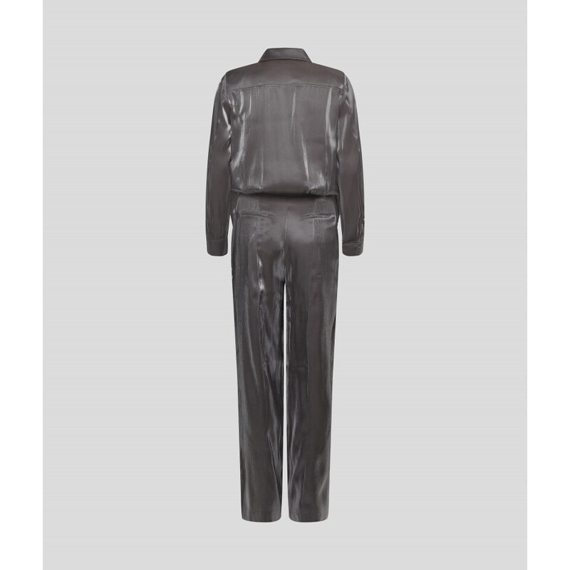 OVERAL KARL LAGERFELD IRIDESCENT EVENING JUMPSUIT