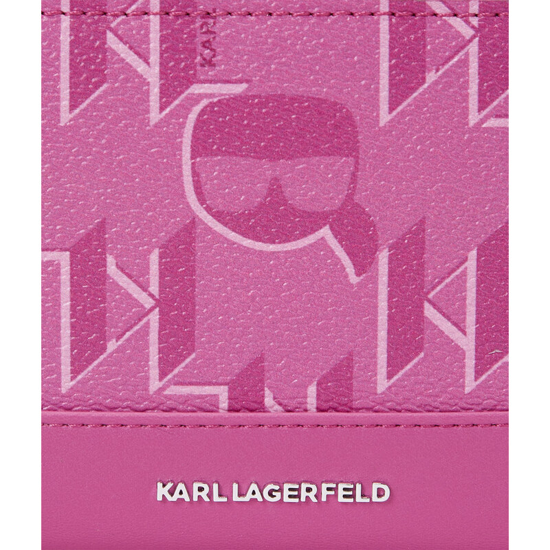 POUZDRO NA PLATEBNÍ KARTY KARL LAGERFELD K/IKONIK 2.0 MONO CC BIFOLD CH