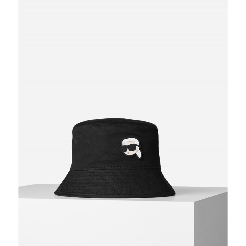 KARL LAGERFELD K/IKONIK 2.0 REVERS BUCKET HAT 帽子 ハット KLOBOUK KARL LAGERFELD K/IKONIK 2.0 REVERS BUCKET HAT - GLAMI.cz