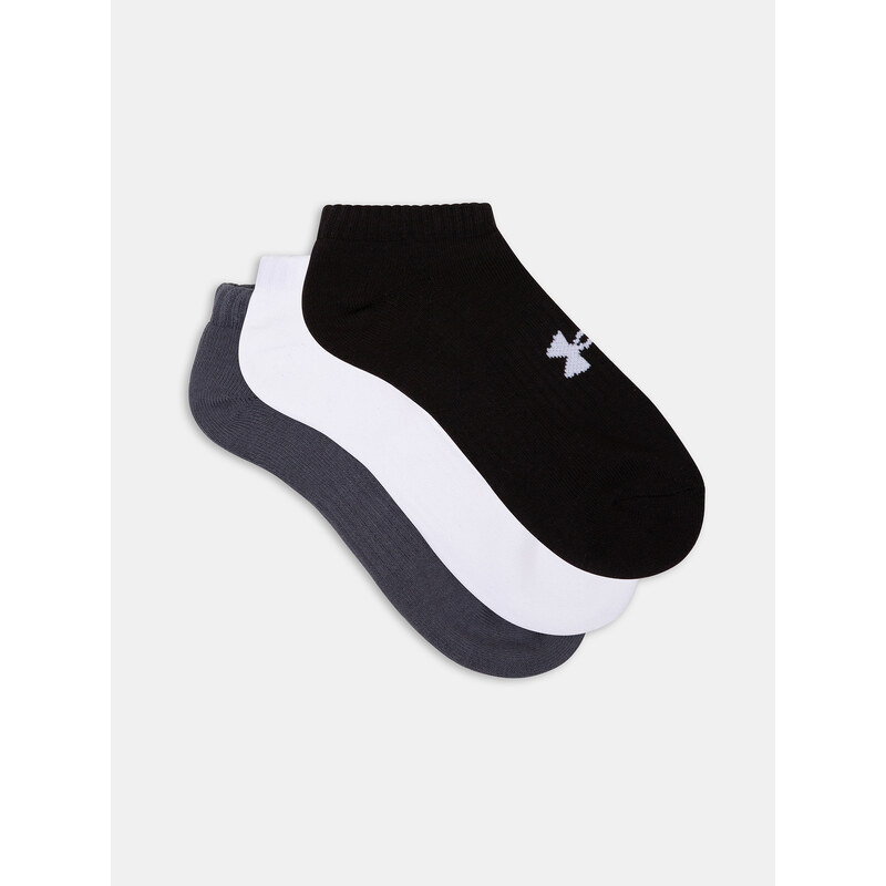 Under Armour Ponožky Core No Show 3Pk-BLK - unisex