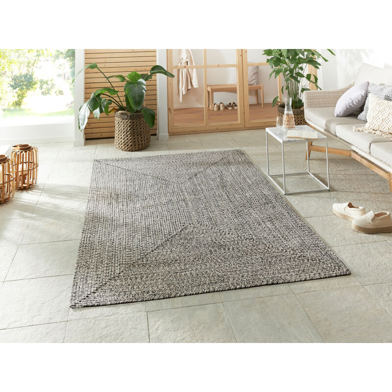 NORTHRUGS - Hanse Home koberce Kusový koberec Braided 105552 Melange – na ven i na doma - 120x170 cm