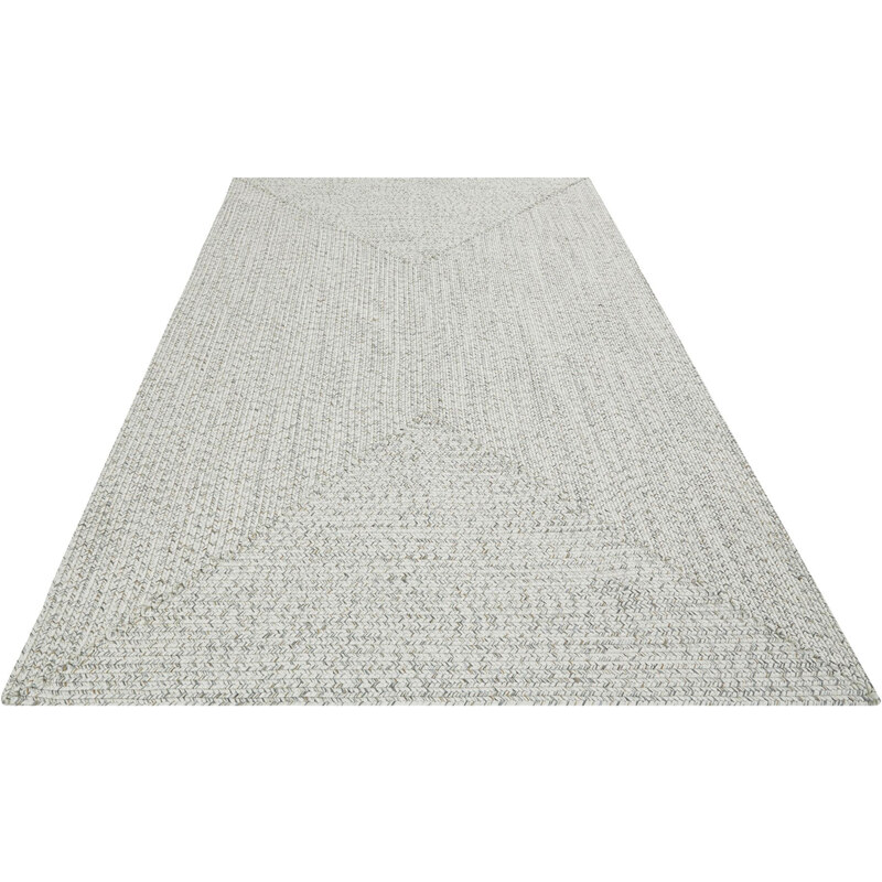 NORTHRUGS - Hanse Home koberce Kusový koberec Braided 105553 Light Melange – na ven i na doma - 120x170 cm