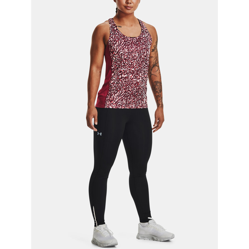 Under Armour Tílko UA Fly By Printed Tank-PNK - Dámské