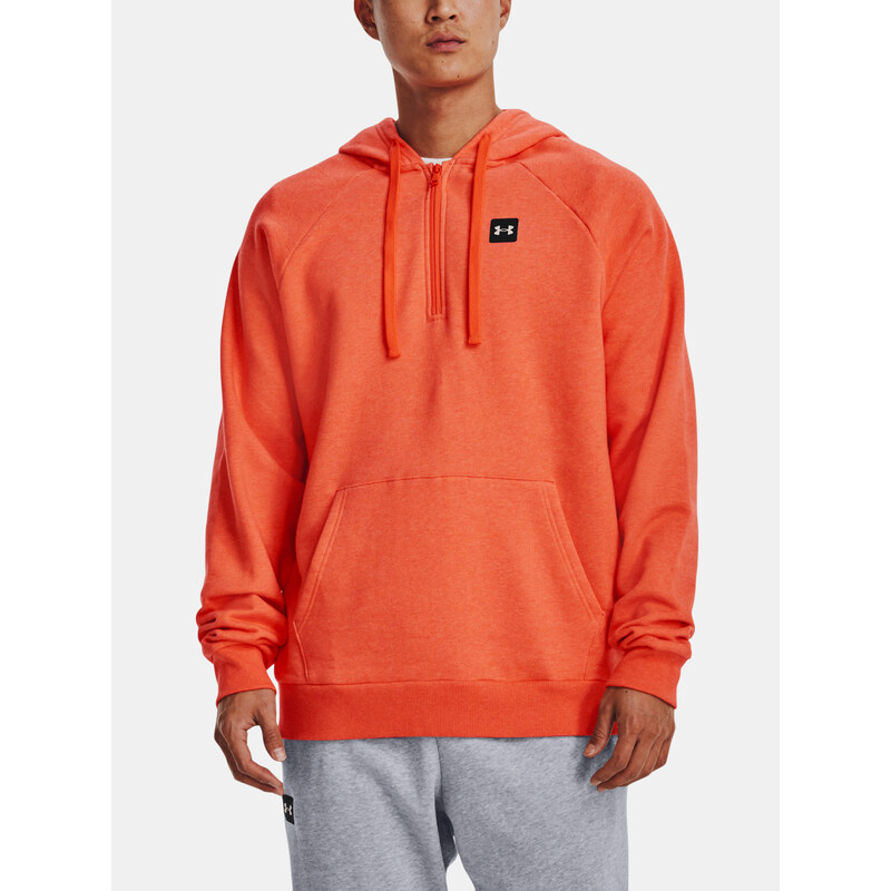 Under Armour Mikina UA Rival Fleece 1/2 Zip HD-ORG - Pánské