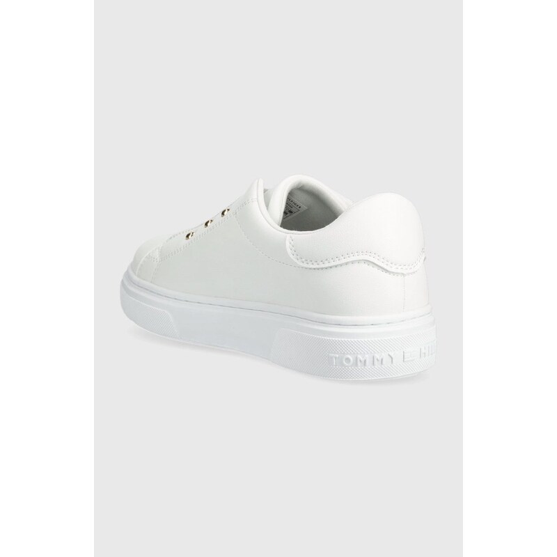 Dětské sneakers boty Tommy Hilfiger bílá barva