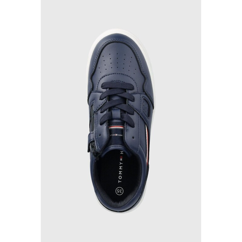 Dětské sneakers boty Tommy Hilfiger tmavomodrá barva